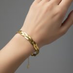 Golden Weave Bracelet