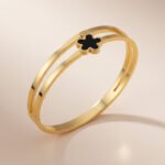 Midnight Clover Bangle - Image 2