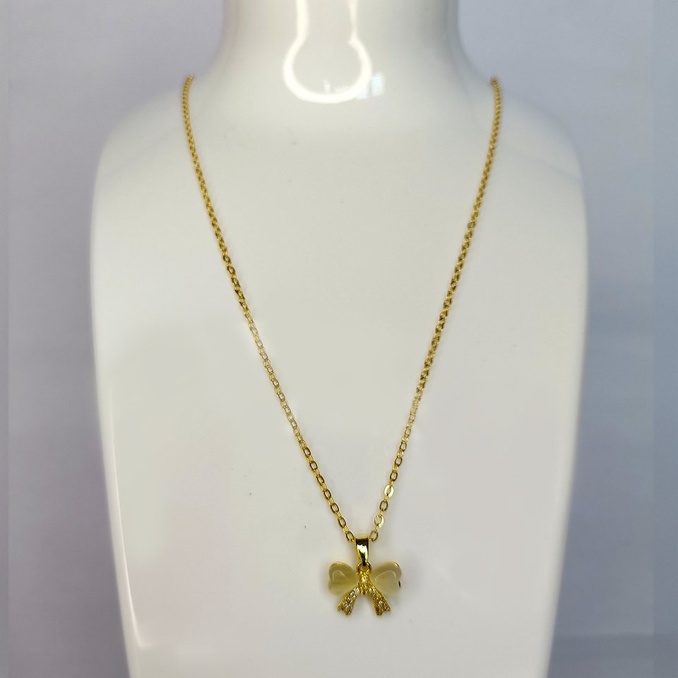 960X960_01 Golden Bow Charm - Image 1