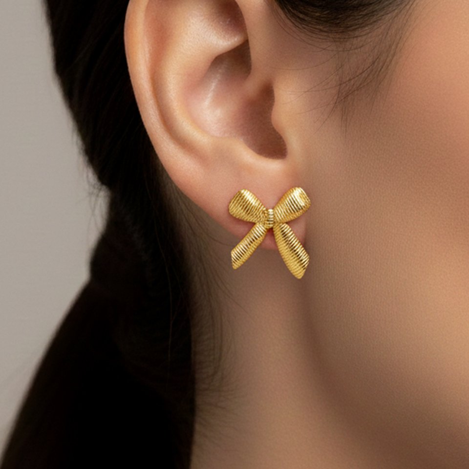 960X960_01 Elan Bow Studs - Image 1