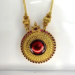Surya Kanthi Pendant Set - Image 3