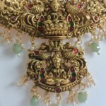 Bhavya Lakshmi Temple Necklace - Image 2