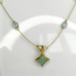 Aqua Mist AD Pendant Necklace - Image 2
