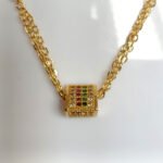 Radiant Cube Necklace - Image 2