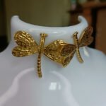 Gilded Dragonfly Studs - Image 2