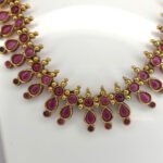 Anarkali Ruby Necklace - Image 2